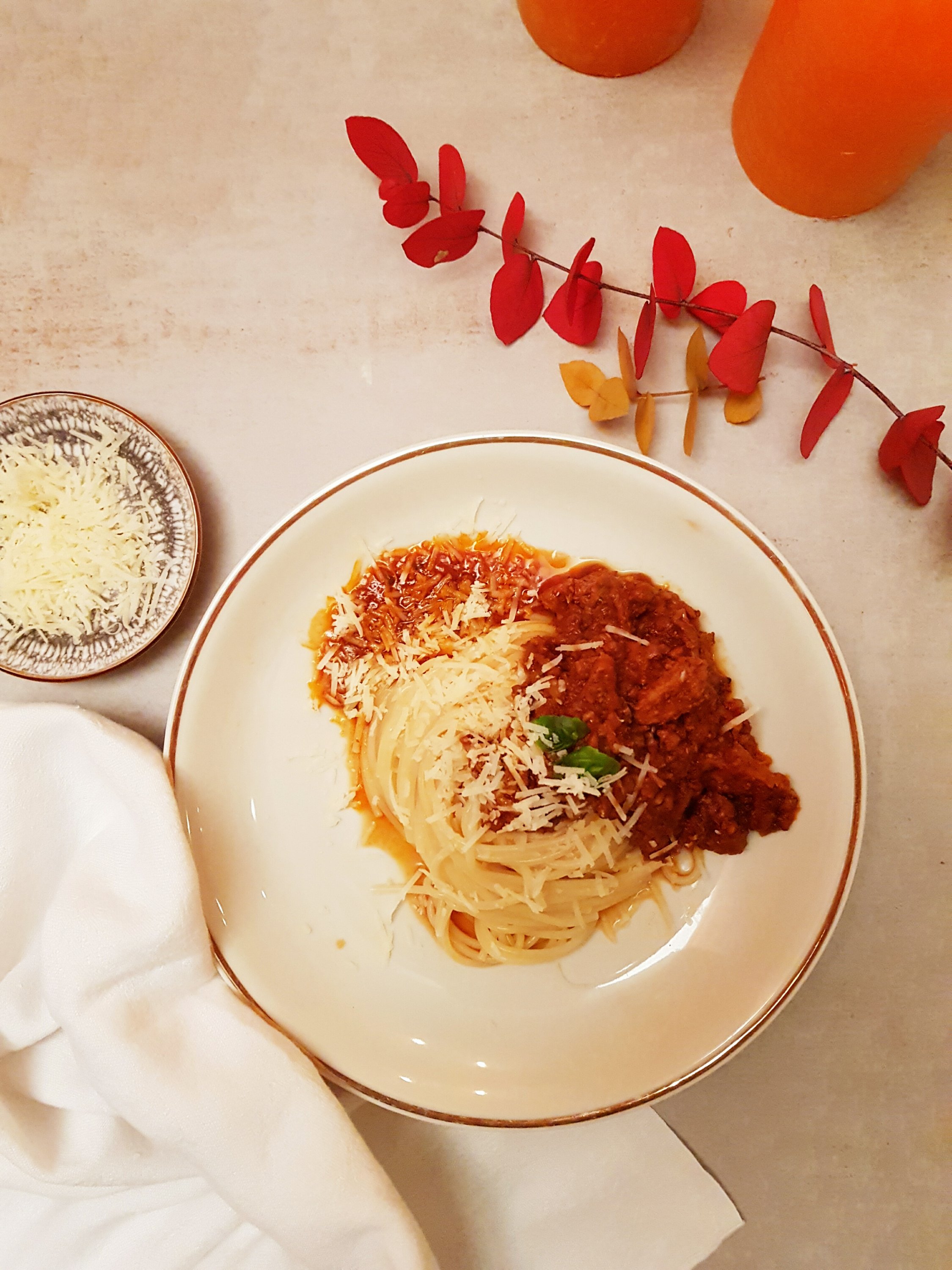 Bolognese nach Art Frau KatE. und Eucalyptus colourbrushed