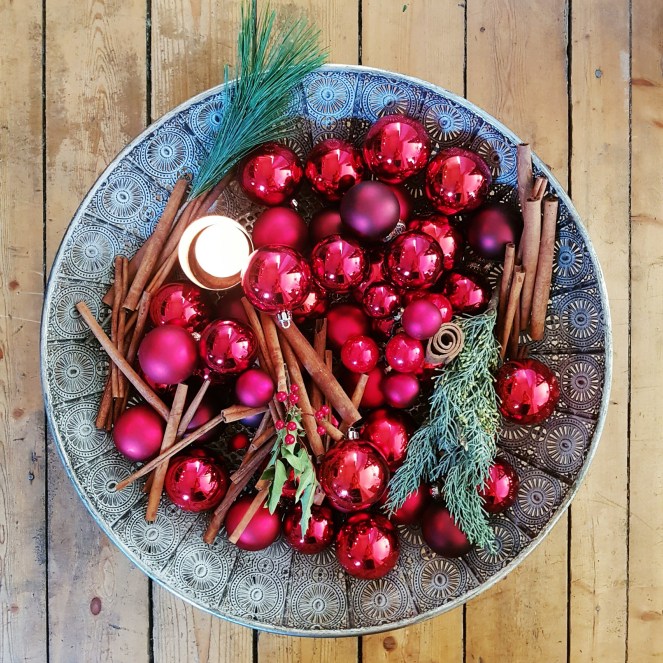 Adventdeko - bevor der Weihnachtsbaum ins Haus kommt