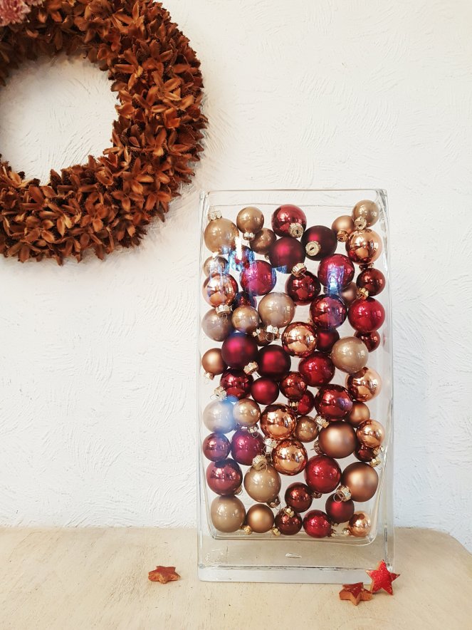 Weihnachtsdekoration -  einfach und dabei schlicht und edel