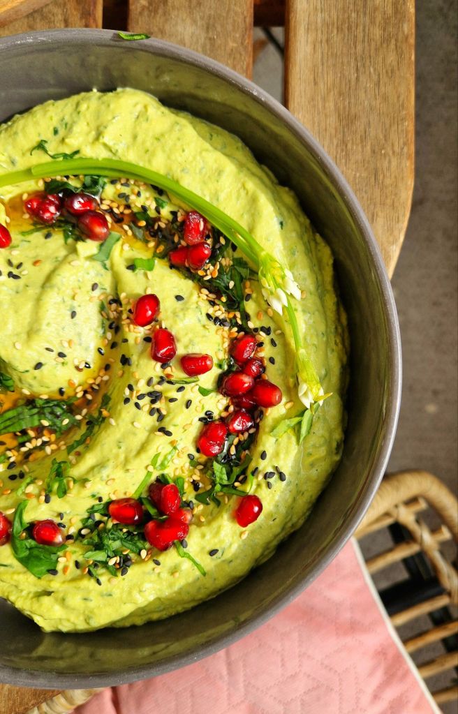 Bärlauch- Hummus